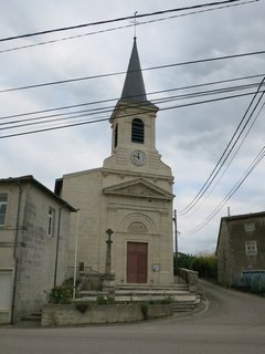 Église Saint-Etienne à Méligny-le-Petit dans la Meuse