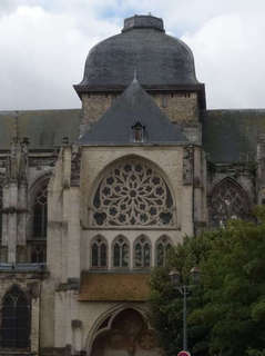Dome en charpente bois de l'église Saint-Jacques à Dieppe