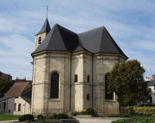 Chevet de l'église Saint-Pierre de Nevers