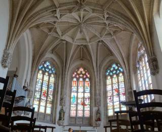 Réty – Église Saint-Martin - voûte du choeur